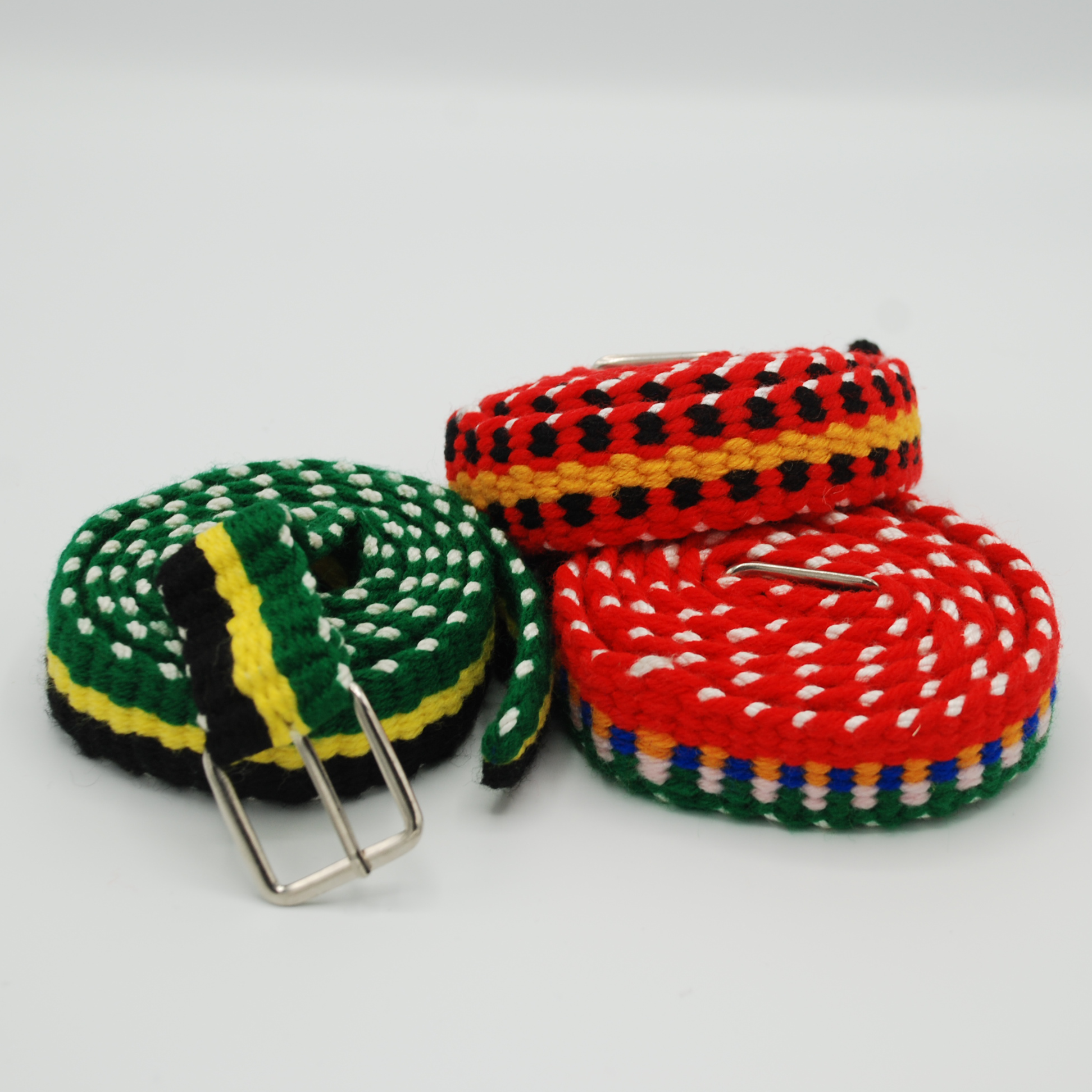 Hand-crafted Rasta Belts