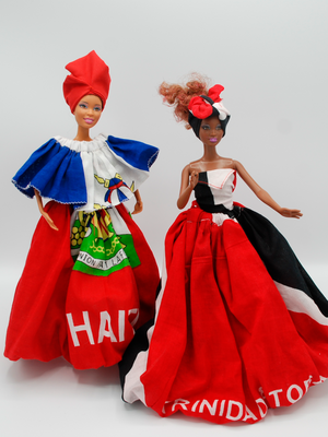 Caribbean Flagwear Doll Haiti